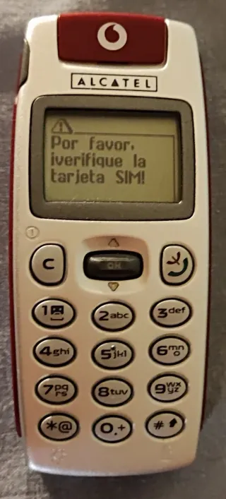 Alcatel OT 511 Rosso/Grigio 