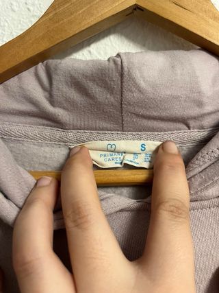 Sudadera Primark Oversize Talla S Rosa