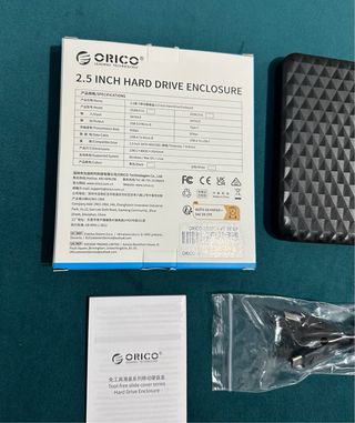 Caja Disco Duro 2.5 tipo USB C ORICO