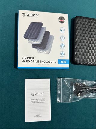 Caja Disco Duro 2.5 tipo USB C ORICO