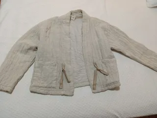 Chaqueta beige casual 