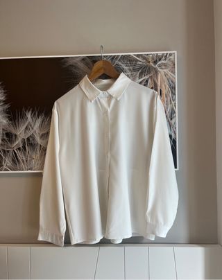 Camisa blanca Shein Talla L - Nueva