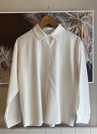 Camisa blanca Shein Talla L - Nueva