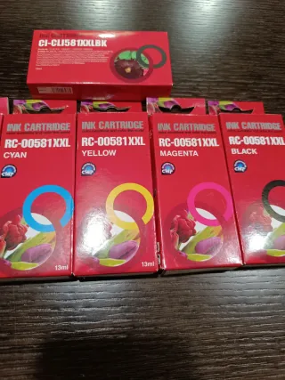 Set di 6 inchiostri Canon RC-00581XXL 