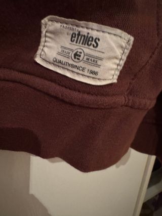 Sudadera Etnies con cremallera Talla XL
