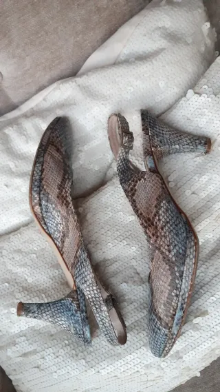  Zapatos piel serpiente