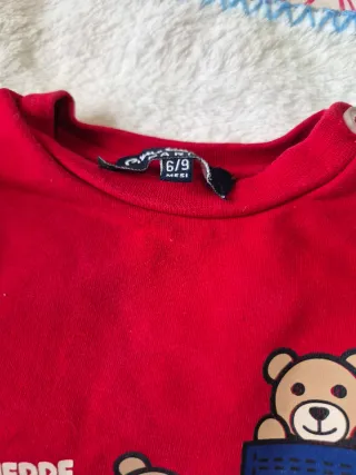 Set completo neonato + pigiamino ciniglia 6/9 mesi