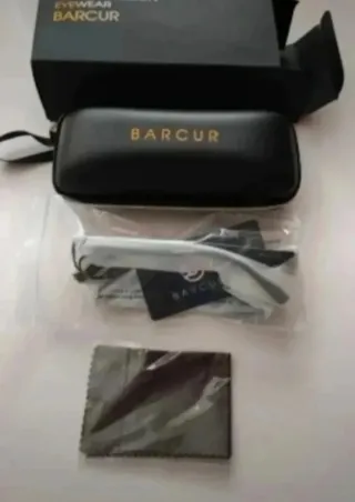Gafas de Sol Barcur Polarizadas Negro/Rojo+Estuche