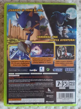 🇪🇸 Juego Xbox 360 Sonic Unleashed