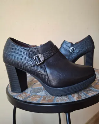 Botines Pitillos Negros Talla 37