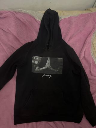 Sudadera pray negra