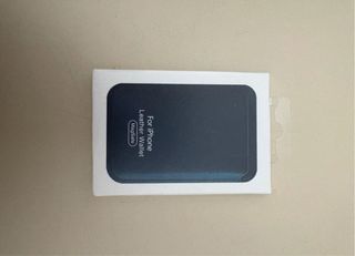 Portacarte in pelle blu MagSafe per iPhone