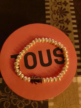 Pulsera Tous Niña Perlas Plata