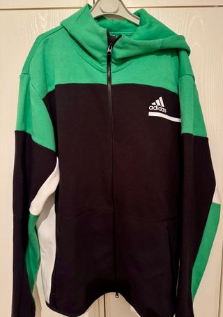 Sudadera Adidas con cremallera Talla XL
