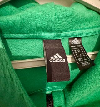 Sudadera Adidas con cremallera Talla XL