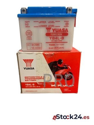 Batería moto YUASA - YB4L-B