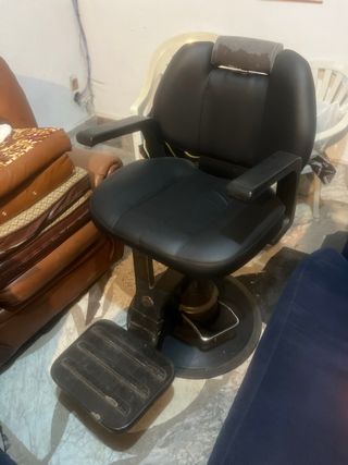 Sillón de Barbería Negro