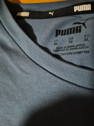 Camiseta Puma Azul Talla XL
