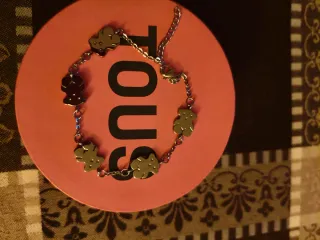 Pulsera Tous Oso Acero Plateado