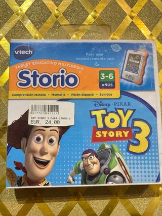 Vtech Storio Varios cargador videojuegos monigote