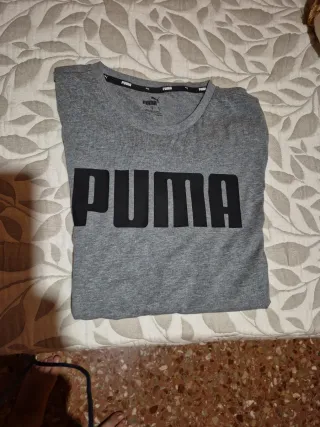 Camiseta Puma Hombre Gris