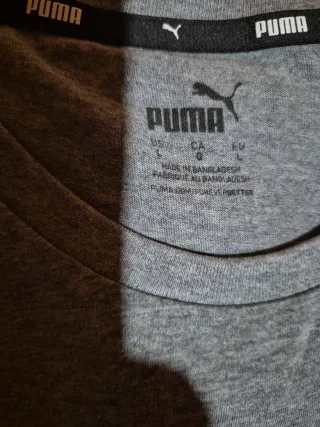 Camiseta Puma Hombre Gris