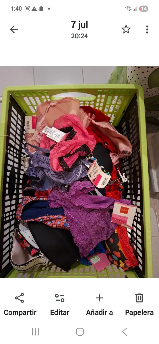 Lote Ropa varias marcas, 100 unidades/38-40, 42,44