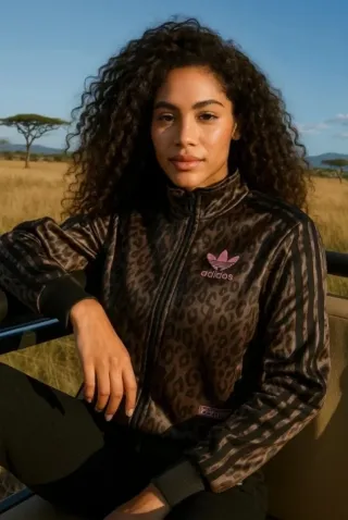 M S y L Chaqueta Adidas Chile 62 Leopardo 