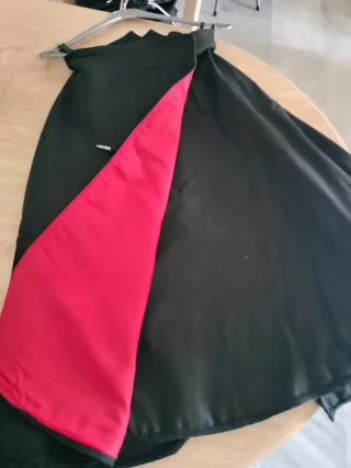 Traje campero blanco y negro