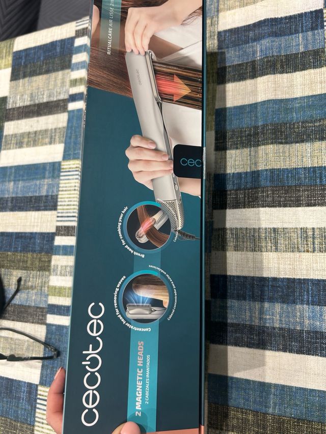 Plancha Cecotec Ritualcare Air Lisse 2 en 1