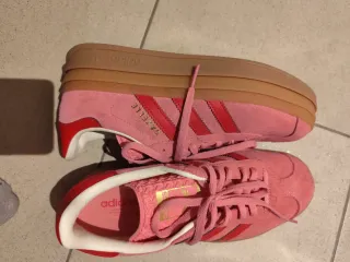 Adidas Gazelle Originales Rosa y Rojo