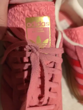 Adidas Gazelle Originales Rosa y Rojo