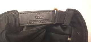 Gorra Gucci Negra