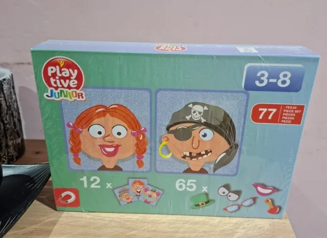 Playtive Junior Juego de Puzzles 77 Piezas