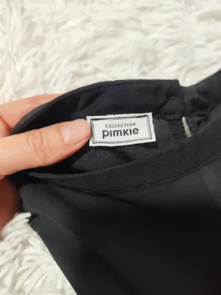 Camisa de gasa sin mangas