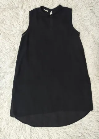 Camisa de gasa sin mangas