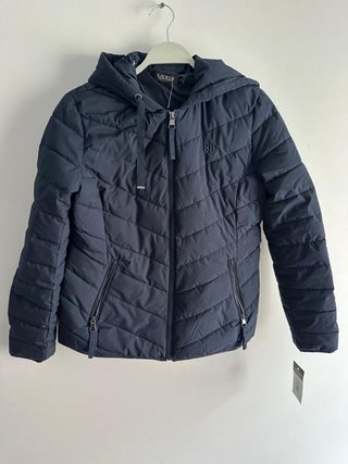 Cazadora Ralph Lauren Azul con Capucha