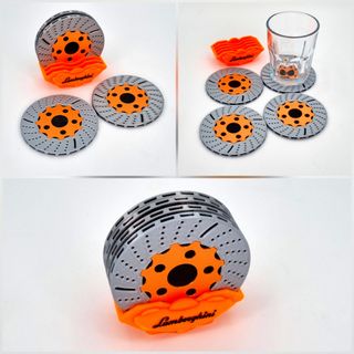 Posavasos disco de freno LAMBORGHINI 3D