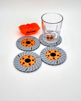Posavasos disco de freno LAMBORGHINI 3D
