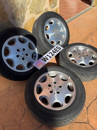 Llantas 15” Mercedes-Benz W124 Originales (4)