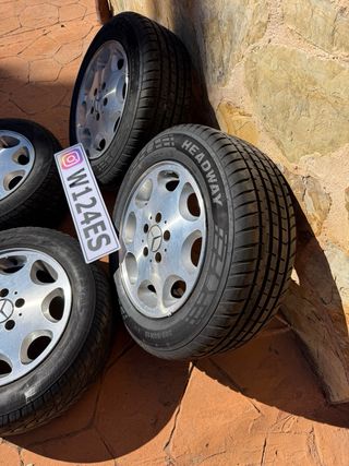 Llantas 15” Mercedes-Benz W124 Originales (4)