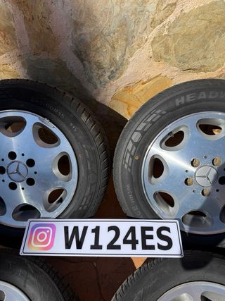 Llantas 15” Mercedes-Benz W124 Originales (4)