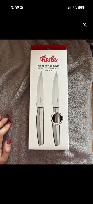 Set di 2 coltelli da bistecca Fissler