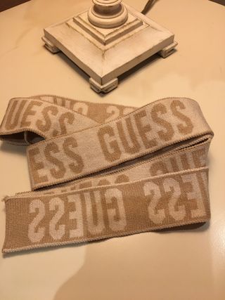 Cinturón Guess Beige y Marrón