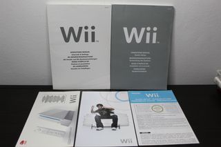 Manuales Originales - Nintendo Wii