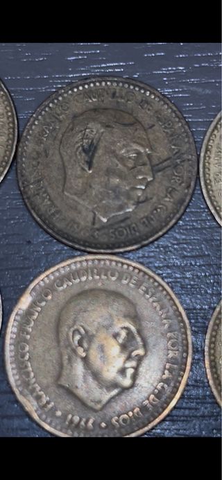 Moneda 1 Peseta Franco 1966