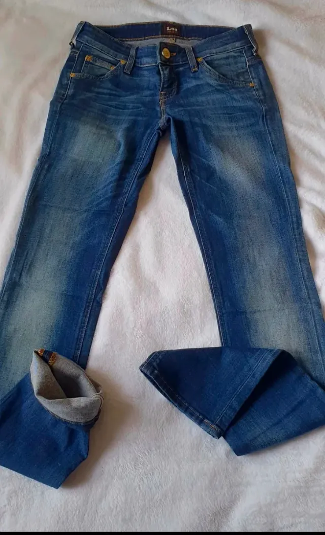 Jeans Lee donna blu