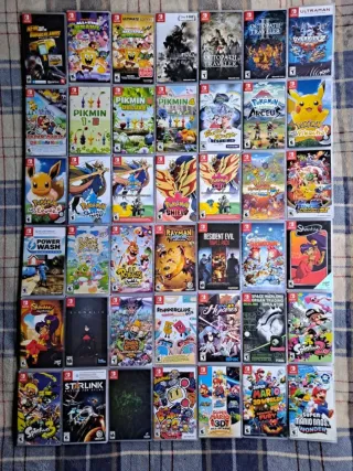 Juegos switch de todo tipo 