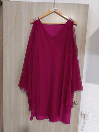 Vestido de fiesta con pedrería