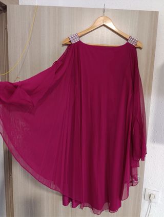 Vestido de fiesta con pedrería